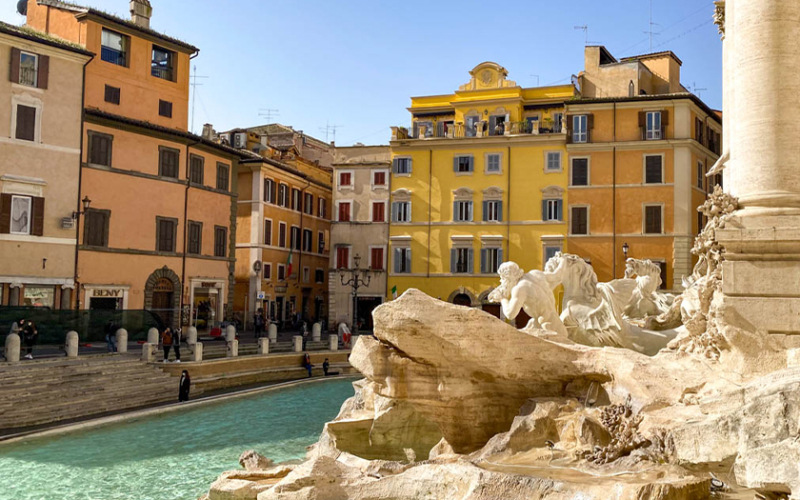 fontaine de trevi visite guidee rome en francais
