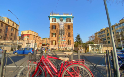 visite guidee rome en francais street art garbatella velo