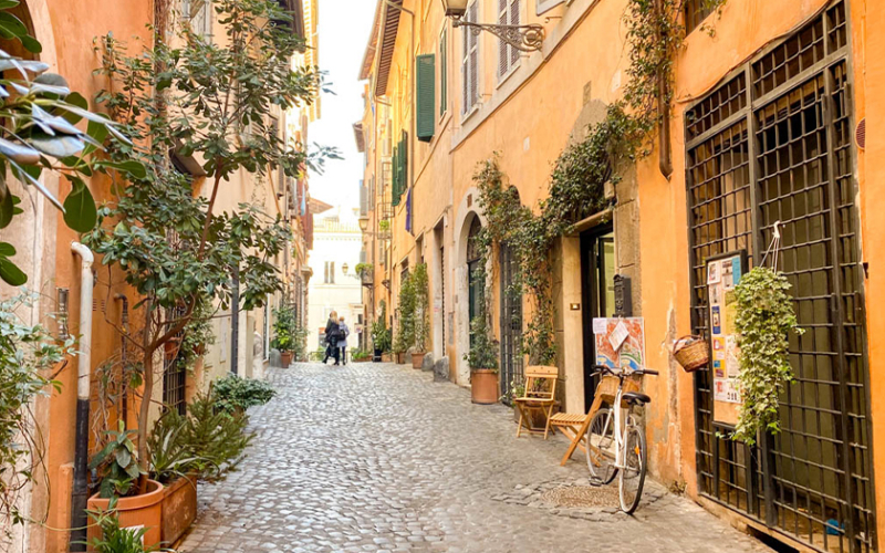 visite guidee rome en francais trastevere