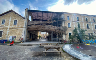 Photo Bordeaux street art à vélo