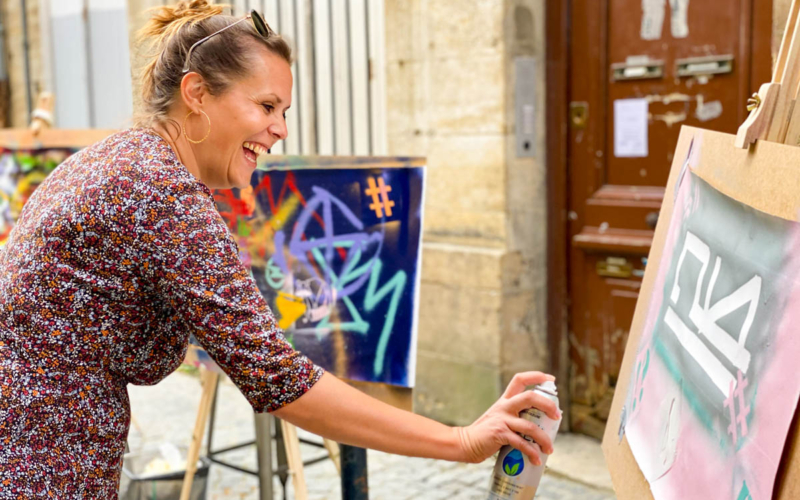 Initiation street art à Bordeaux