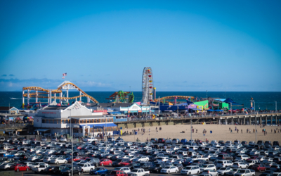 santa monica parking parc d'attraction