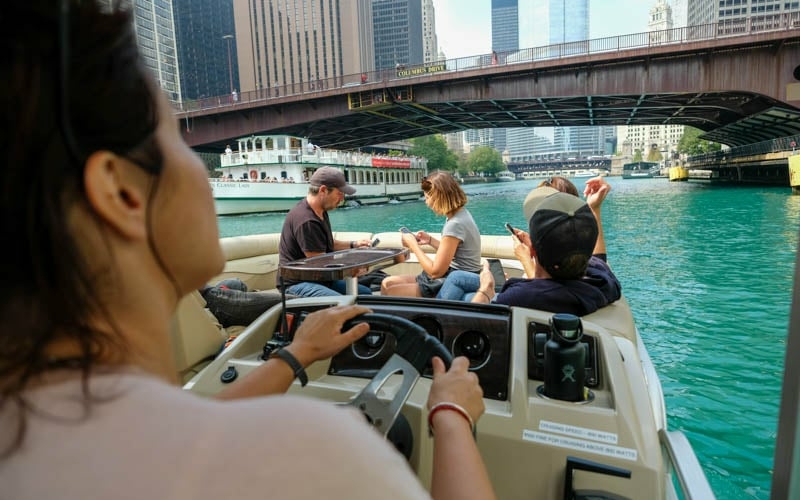 bateau croisière chicago river visite guidée