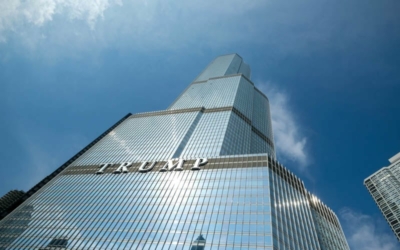 bateau croisière chicago river trump tower