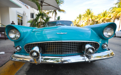 belle voiture south beach miami