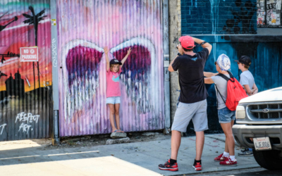 visite guidée los angeles en français arts district street art ailes
