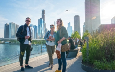 lac michigan vélo visites guidées chicago en français