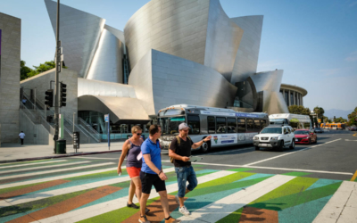 visite guidée los angeles en français dowtown disney