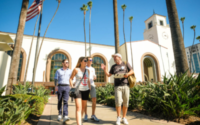 visite guidée los angeles en français dowtown union station gare