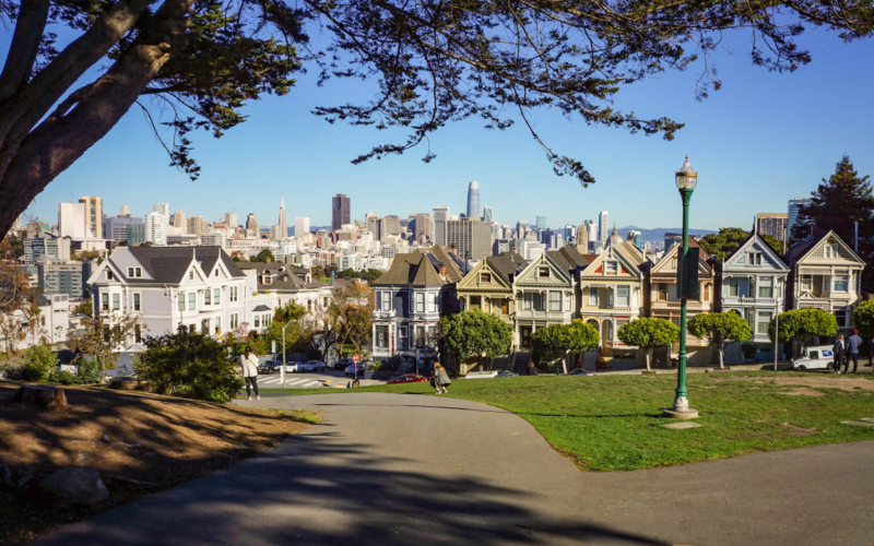 visite guidée san francisco en français painted ladies