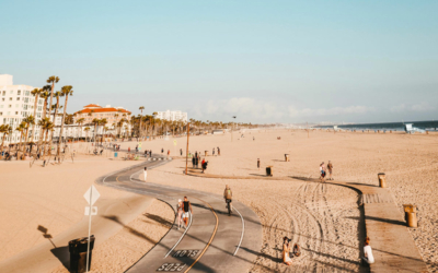 santa monica beach plage