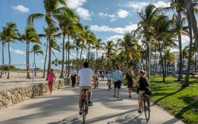 south beach velo visites guidées miami en français