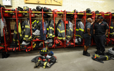 visite guidée pompier new york casques