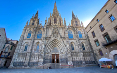 barcelone en français visite centre historique cathedrale / quartier gothique