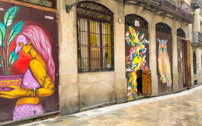 barcelone en français visite street art bronik