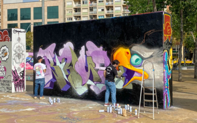 barcelone en français visite street art artistes