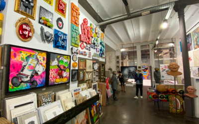 barcelone en français visite street art galerie art