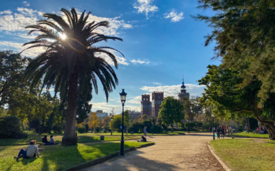 barcelone en français visite à vélo parc citadelle