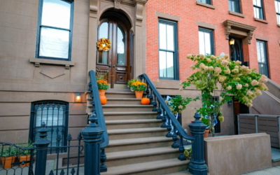 visite guidée new york en francais hallowwen brooklyn escalier