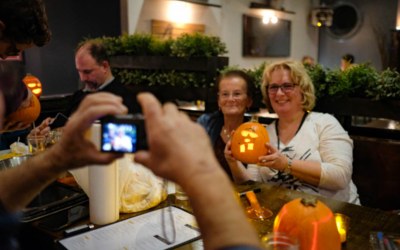 visite guidée new york en francais halloween déco citrouille