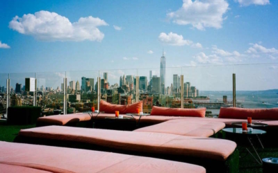 soirée rooftop visite guidée en français new york le bain