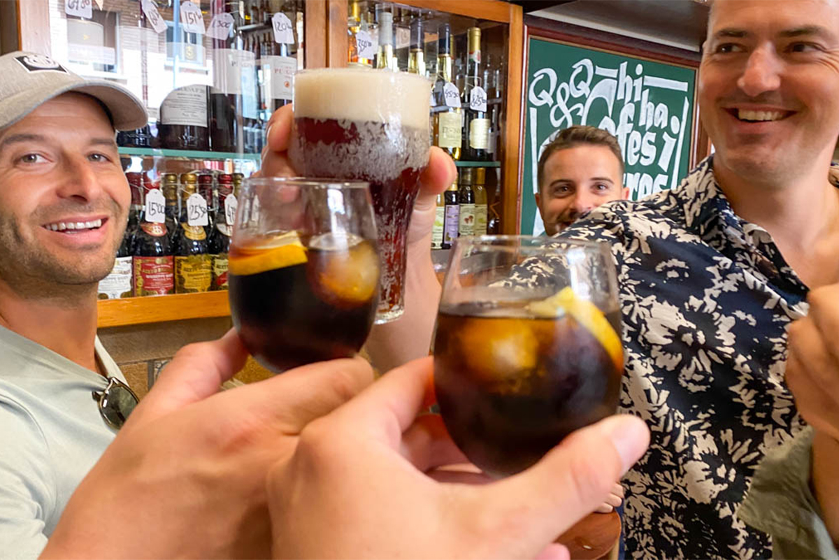 tapas tour barcelone vermouth