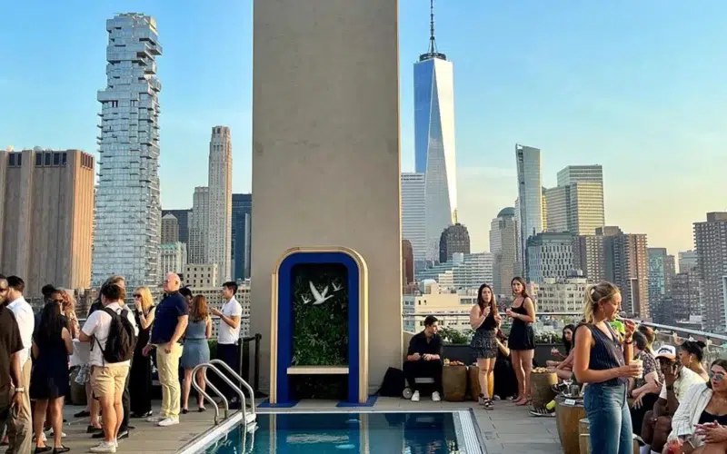 Jimmy, rooftop New York