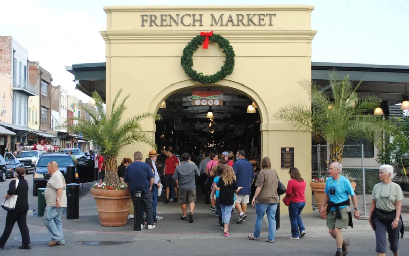 marché français dans le quartier français de la nouvelle orléans