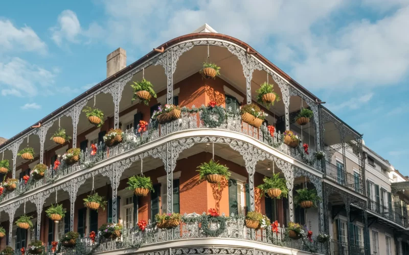 Maison créole, The LaBenche House dans le quartier français