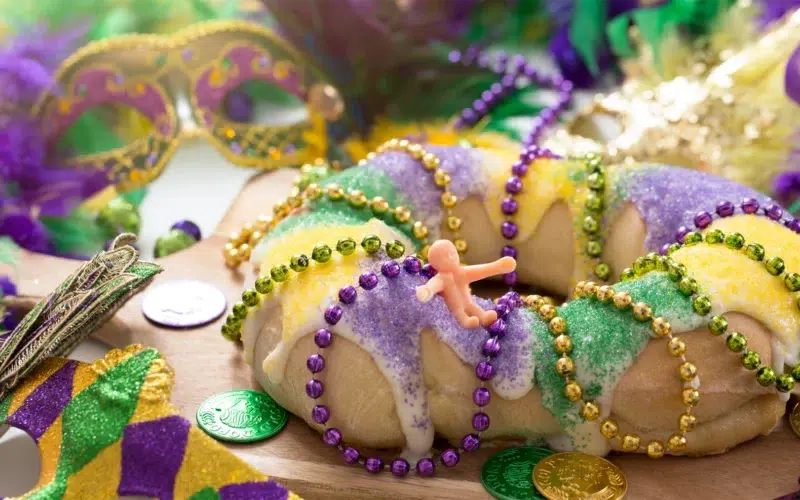 King Cake Carnaval La Nouvelle-Orléans