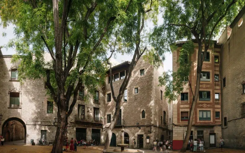Place Sant Felip Neri Barcelone quartier Gothique