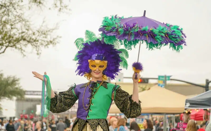carnaval mardi gras la Nouvelle-Orléans