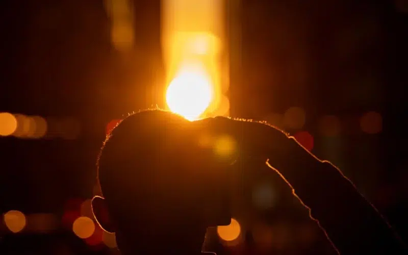 Chicago Henge - coucher de soleil à chicago