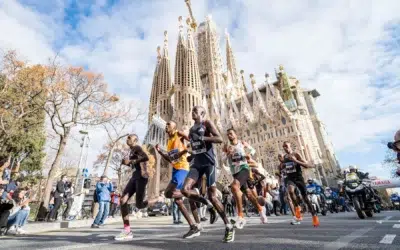 le Zurich Marathon de Barcelone devant la Sagrada - Que faire en mars avril à barcelone