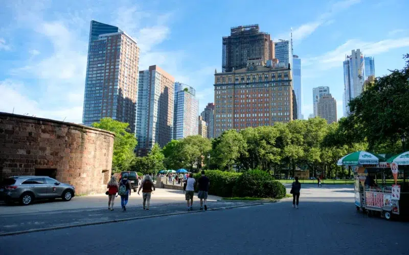 Battery Park - financial district