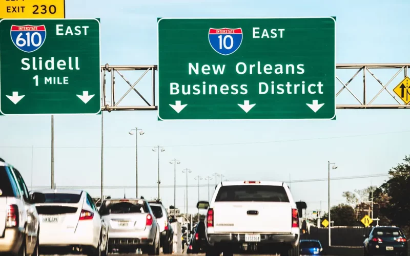 La voiture à la nouvelle Orleans