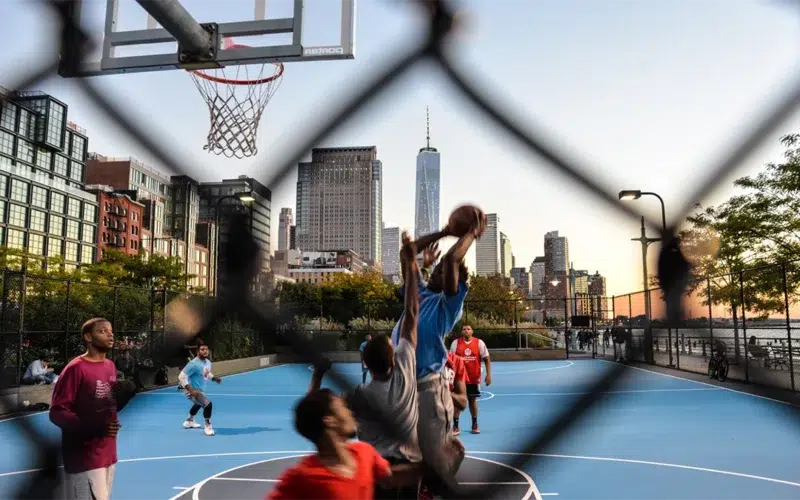 jouer au basket à new york