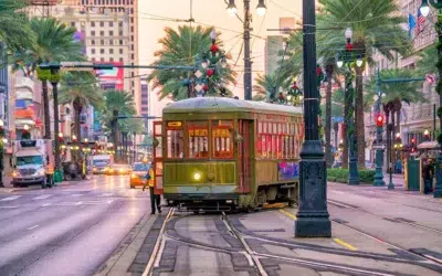 Le Tram (streetcar) à La Nouvelle-Orléans